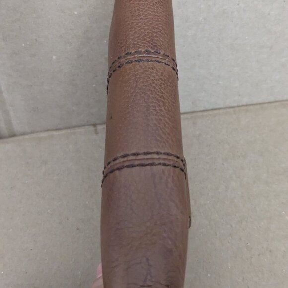 Fossil‎ Brown Leather Wallet Long Live Vintage - Picture 6 of 14